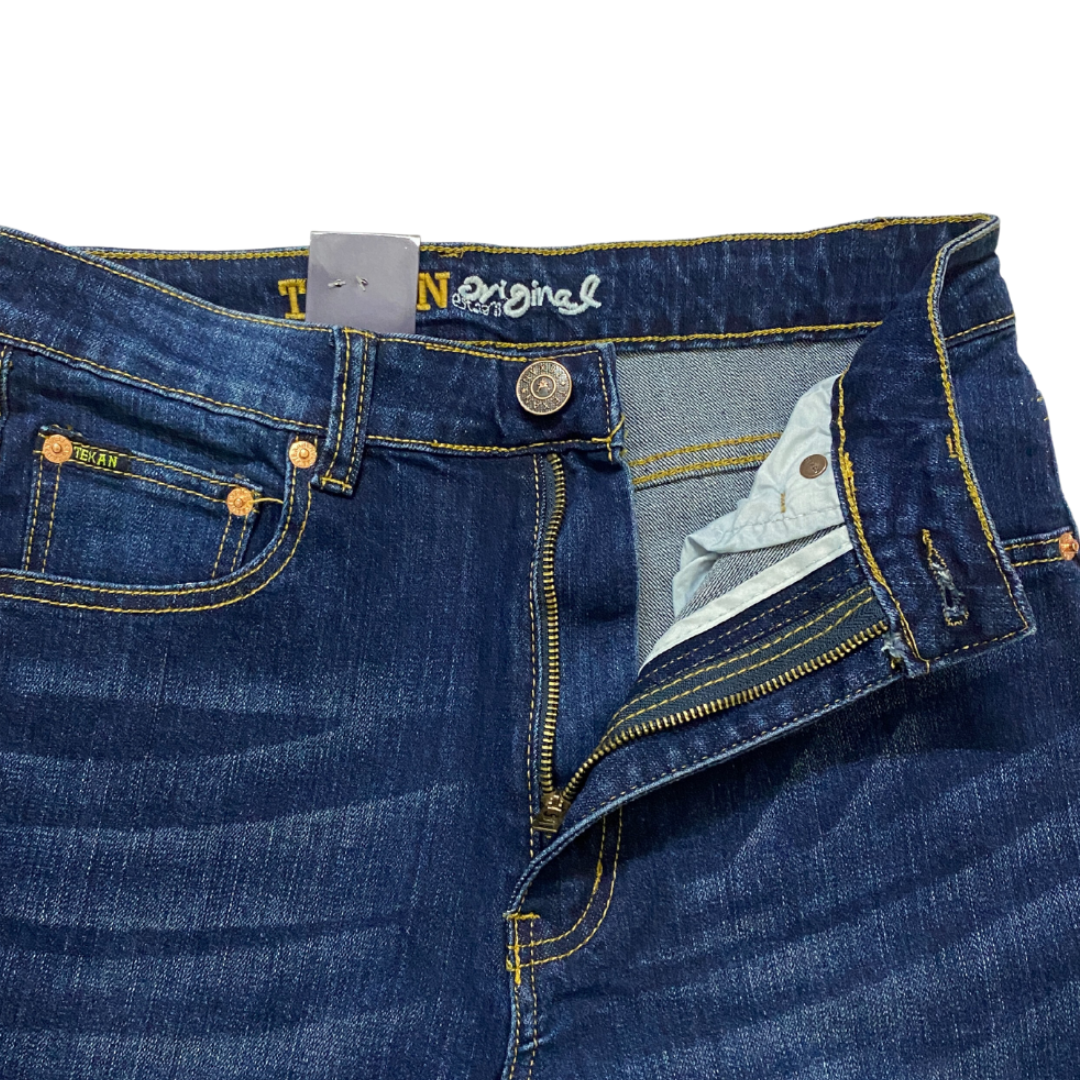 818 Straight Cut Denim Jeans [17BC4W]