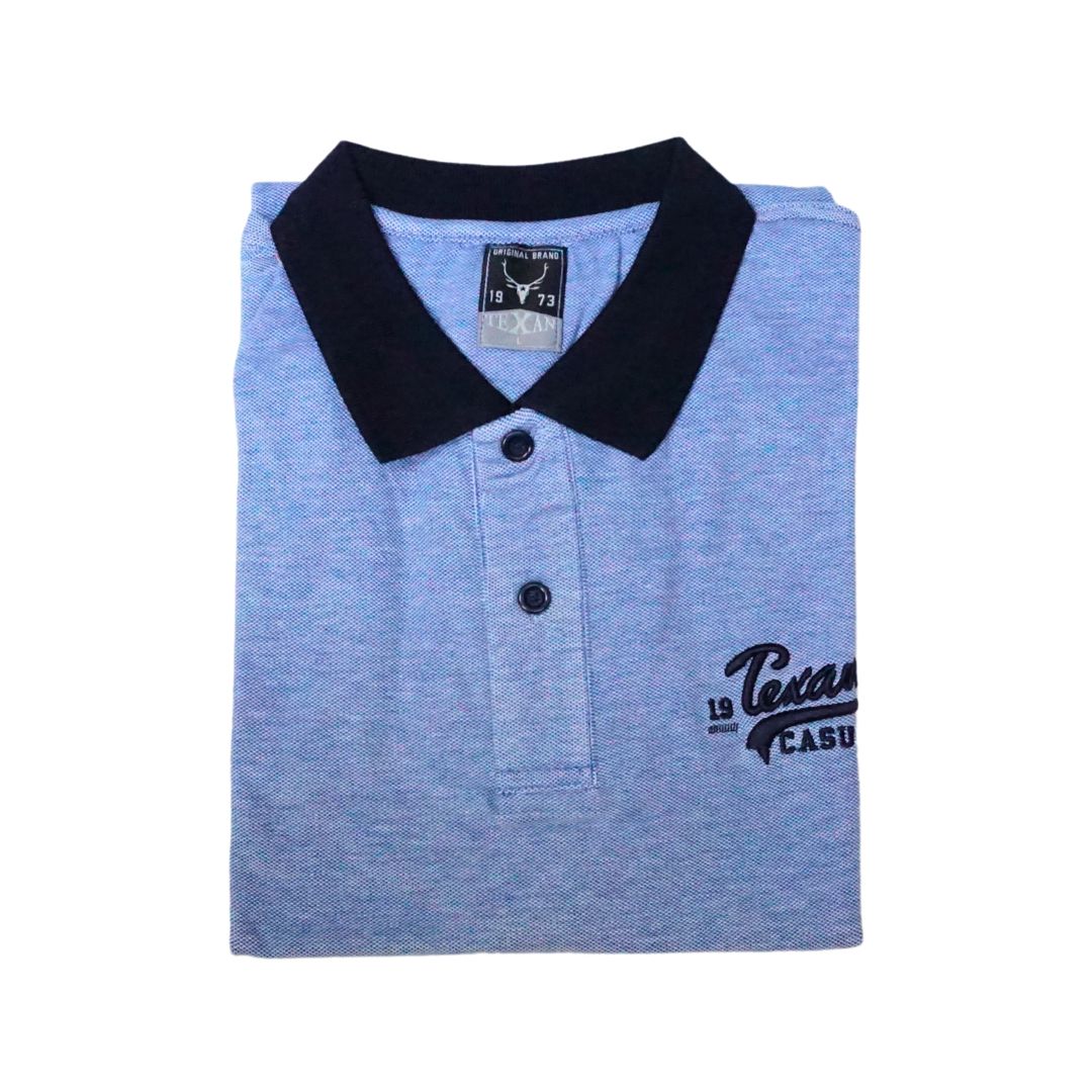 KBC Knit Collar Short-Sleeve T-Shirt[S61BBL1]