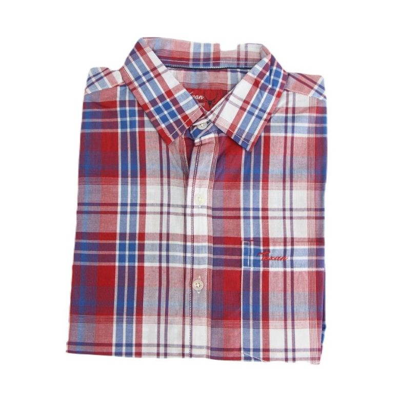 WSC Woven Short Sleeve Check Shirts [50BCHK7]