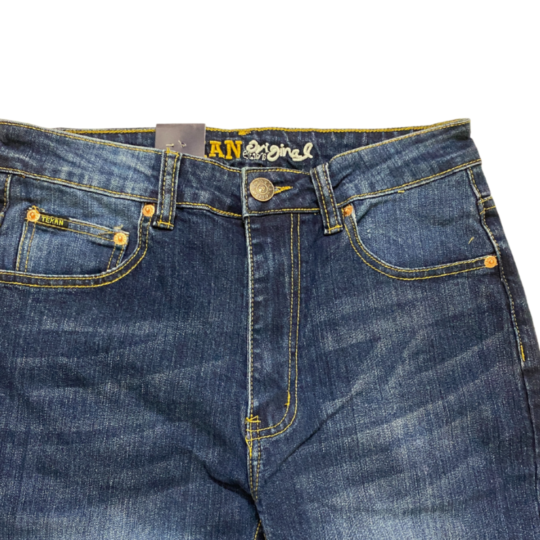 818 Straight Cut Denim Jeans [17BC3W]