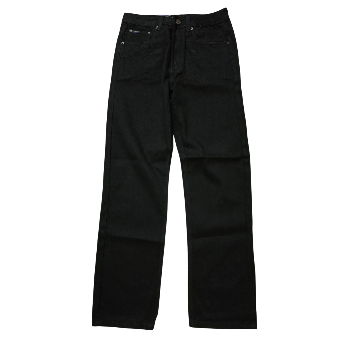 818 Straight Cut Non-Stretch Jeans H51BLK