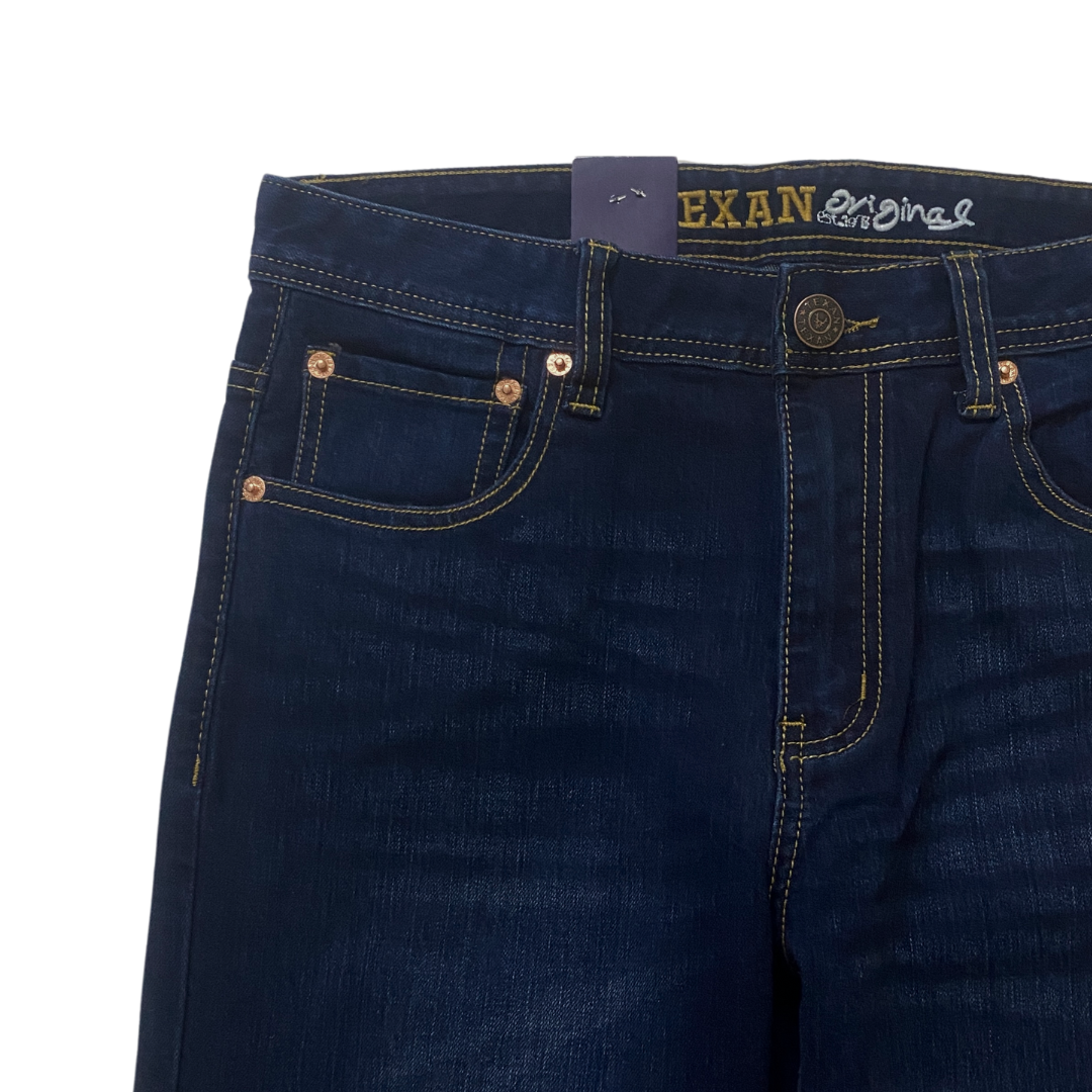 Slim Straight Denim Jeans Men - 888-H36WPB