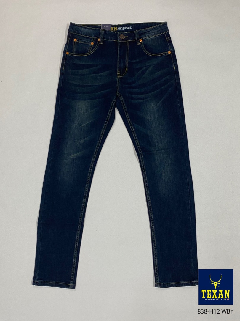 Slim Cut Denim Jeans 838-H12WBY